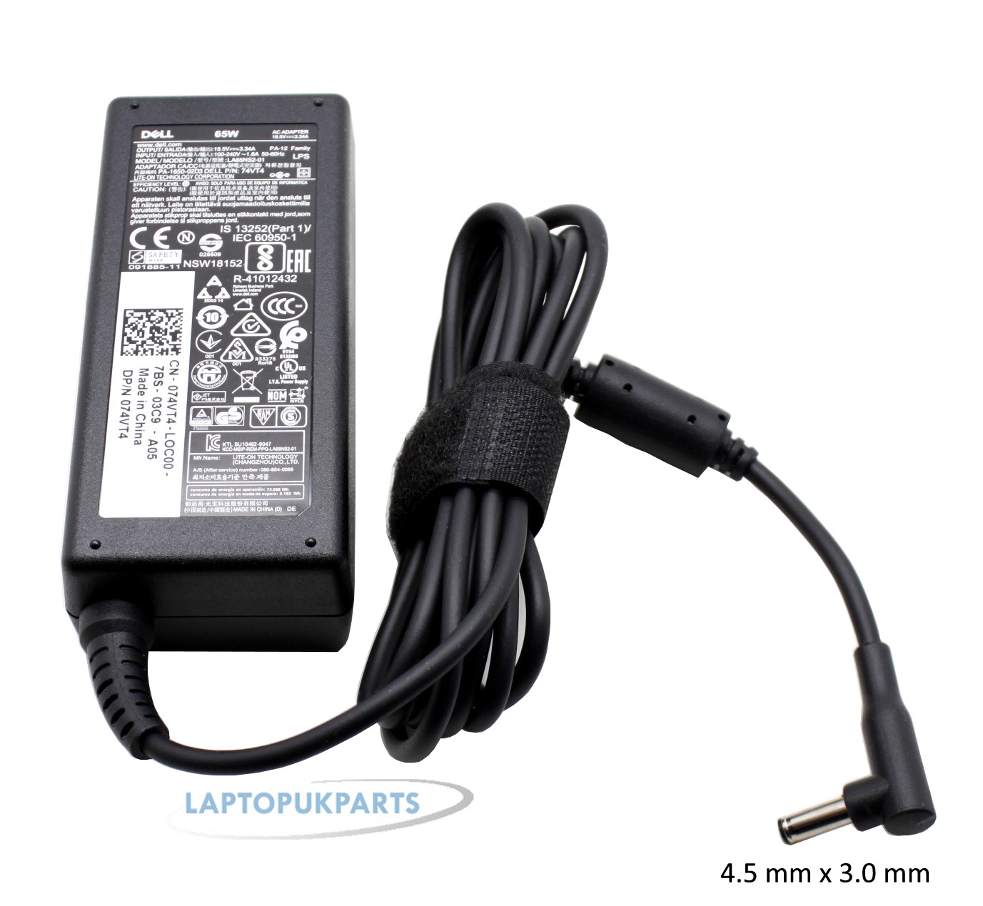 does a dell inspiron s=charger work for a dell xps 15
